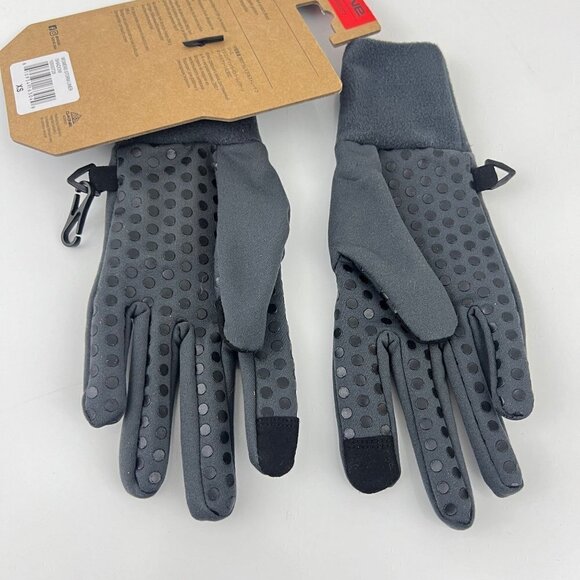Dakine Storm Liner Glove Womens Size XS Gray Shadow Fleece Grippers Touch Screen - Picture 2 of 4